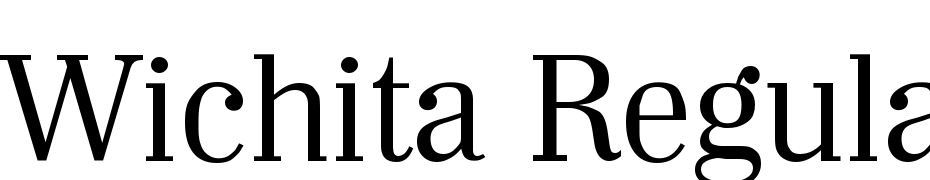 Wichita Regular Font Download Free